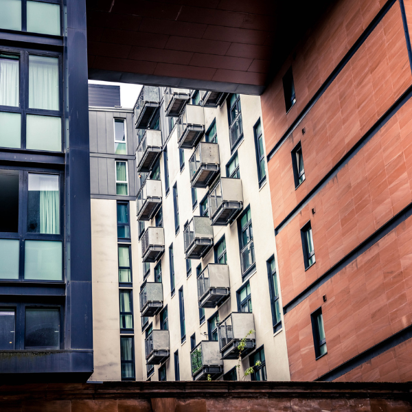 Image of a modern block of flats